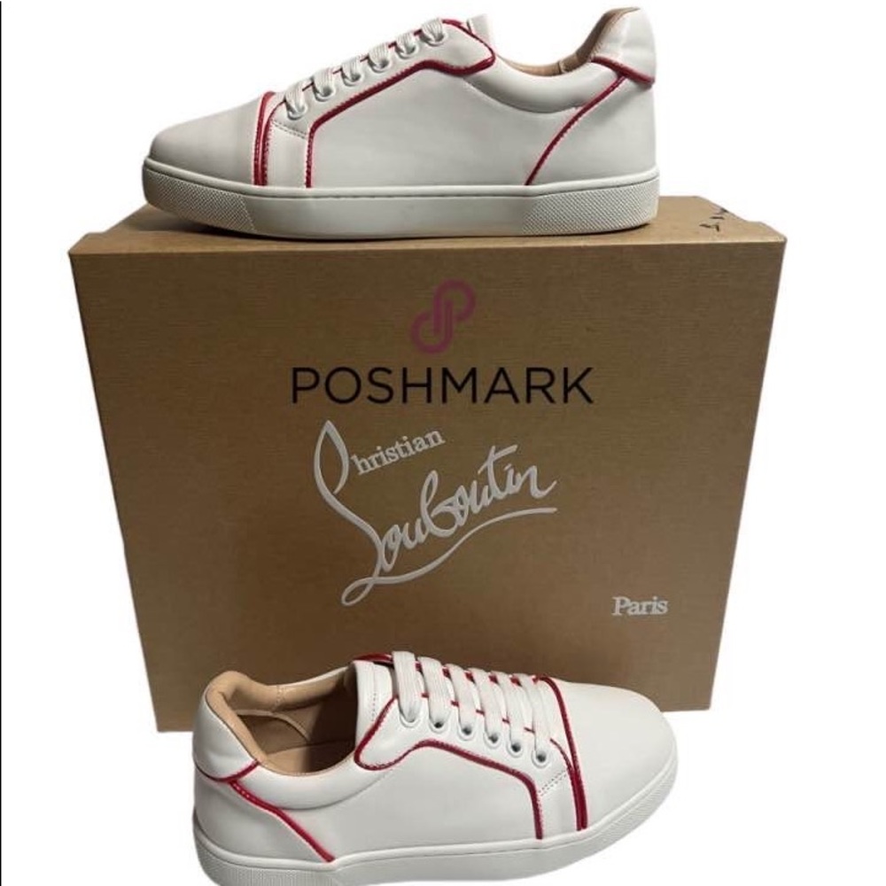 Christian Louboutin Low Top Vieirissima Sneaker 38